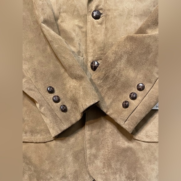 SOLD Vintage Wilsons Leather Jacket Blazer Boho Western - Picture 5 of 14